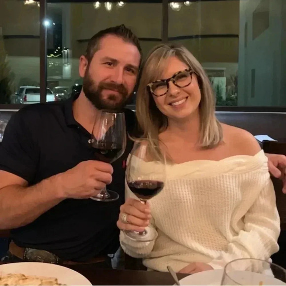 Off the shoulder cream sweater with braided neckline. - Picture 6 of 7